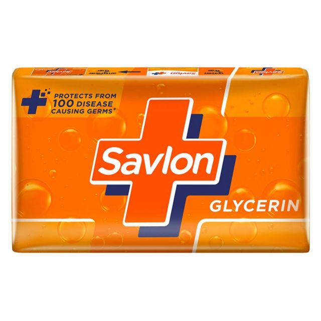 Savlon Glycerin Soap (75GX3)+75g  Free Savlon 80ml