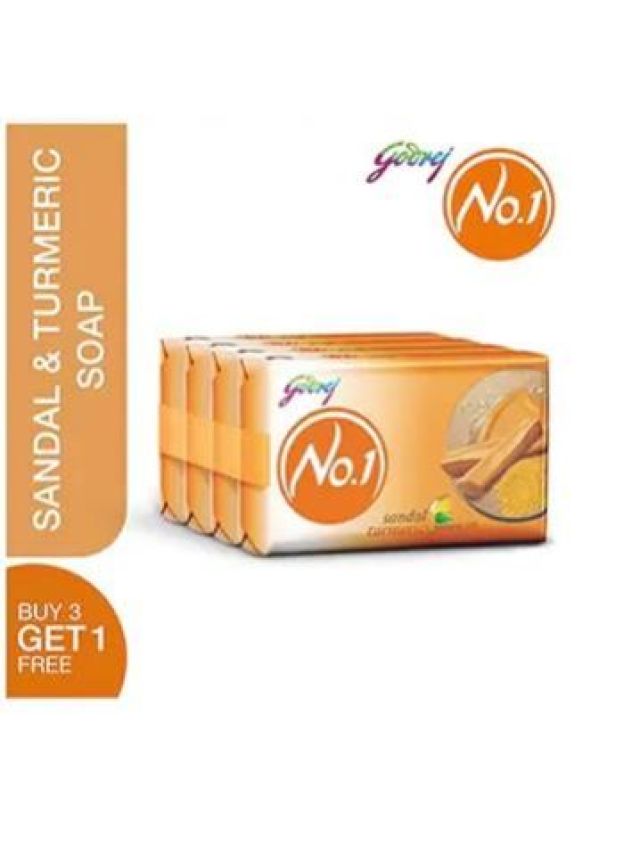 Goorej No 01 Sandal Turmeric Natural Oils Buy 3+1 Free 4Ux150g= 600g